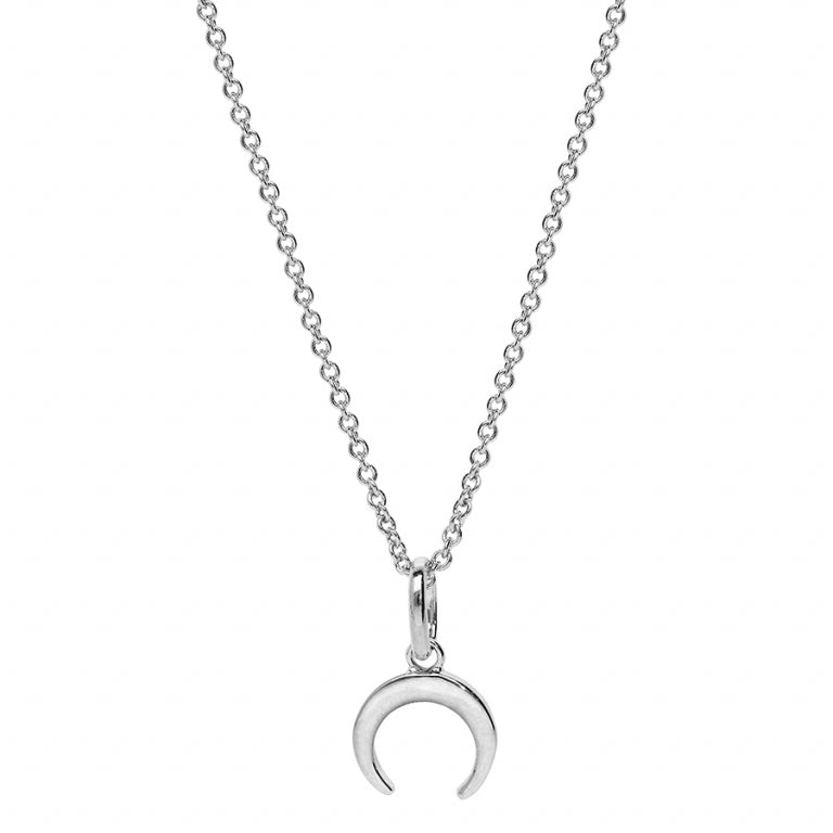 Crescent Halsband – Silver | Azulin view 2