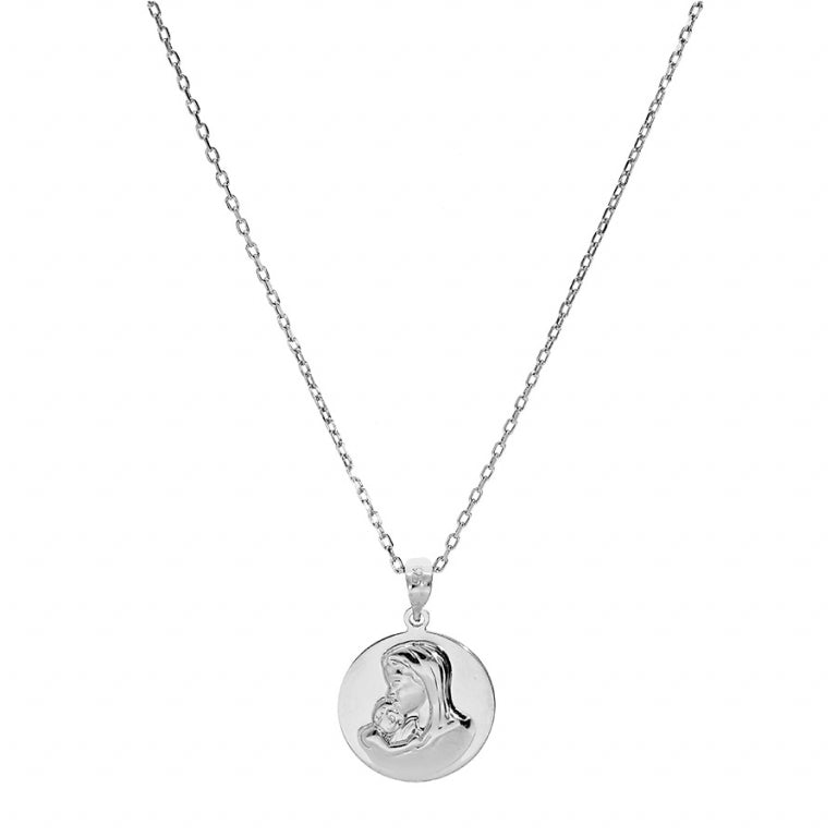 Collar Medalla – Plata | Azuline ver 2