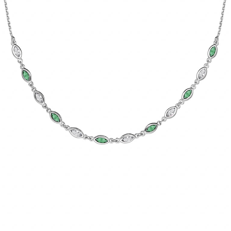 Collar de Circonitas – Plata | Azuline