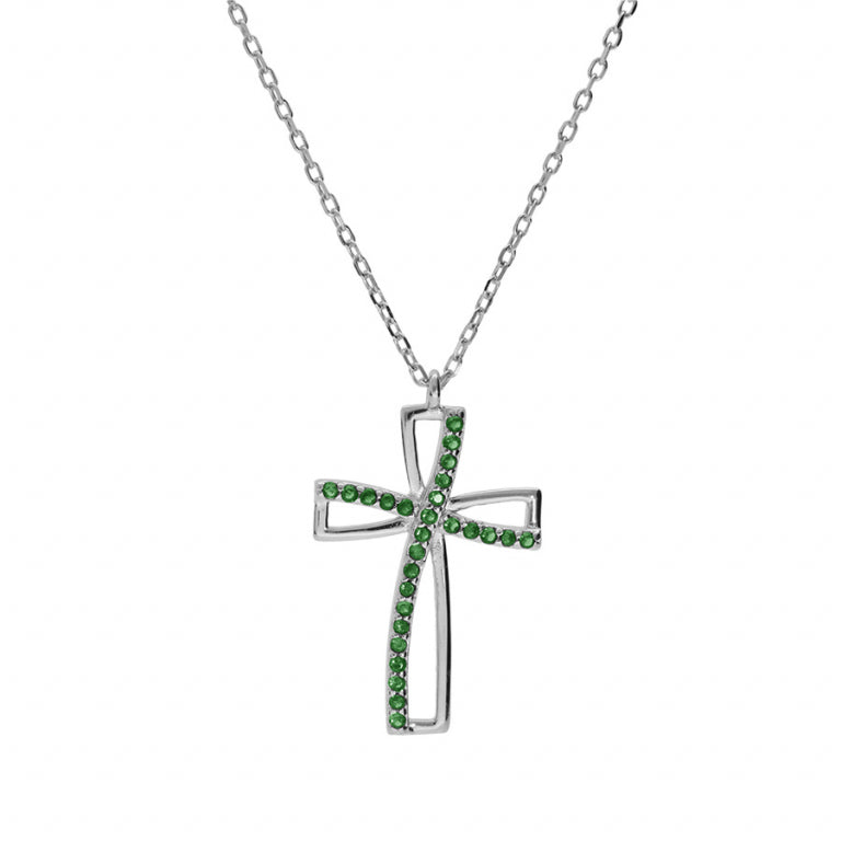 Kruisketting – Zilver | Azulin-weergave 2
