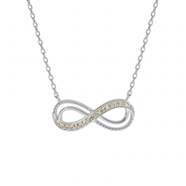 Infinity ketting – zilver | Azulin