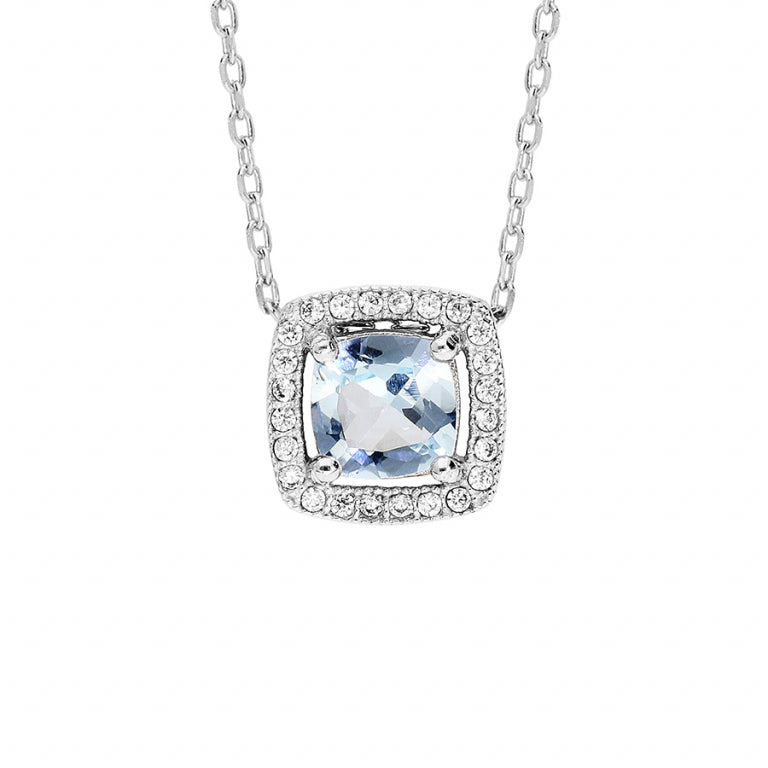 Collar Rectangular – Plata | Azuline