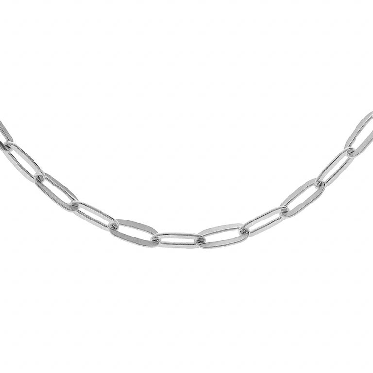 Collar de Malla Rectangular – Plata | Azuline
