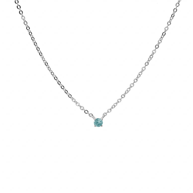 Stenhalsband – Silver | Azulin view 2