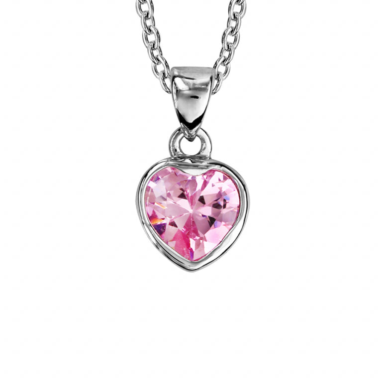 Collier Cœur – Argent | Azuline