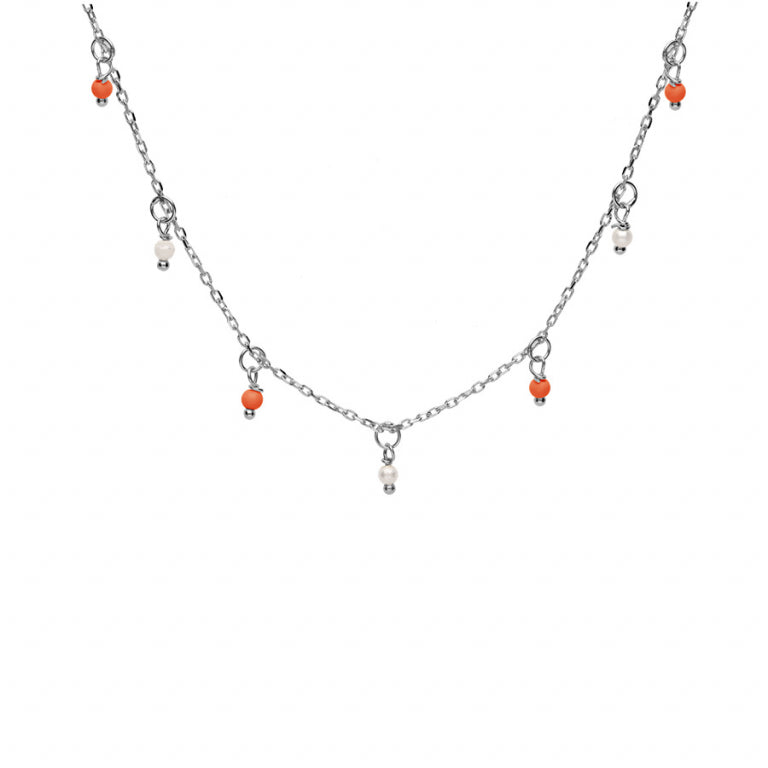 Collar de Borlas – Plata | Azuline ver 2