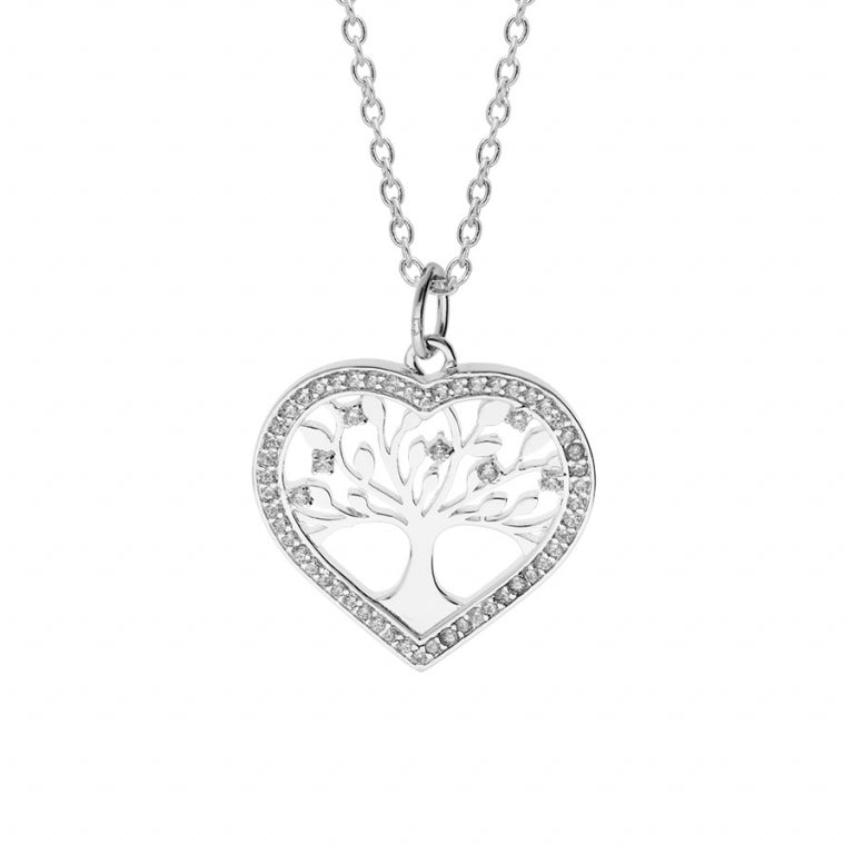 Collier Cœur – Argent | Azuline