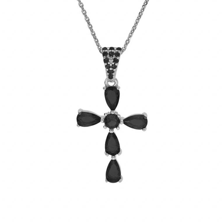 Collier Croix – Argent | Azuline