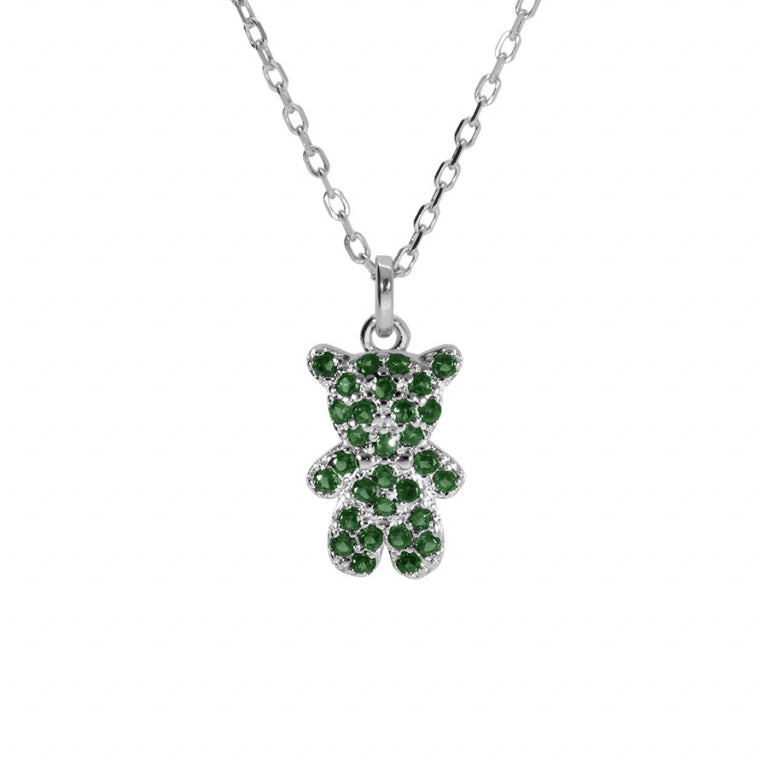 Collier Ourson – Argent | Azuline