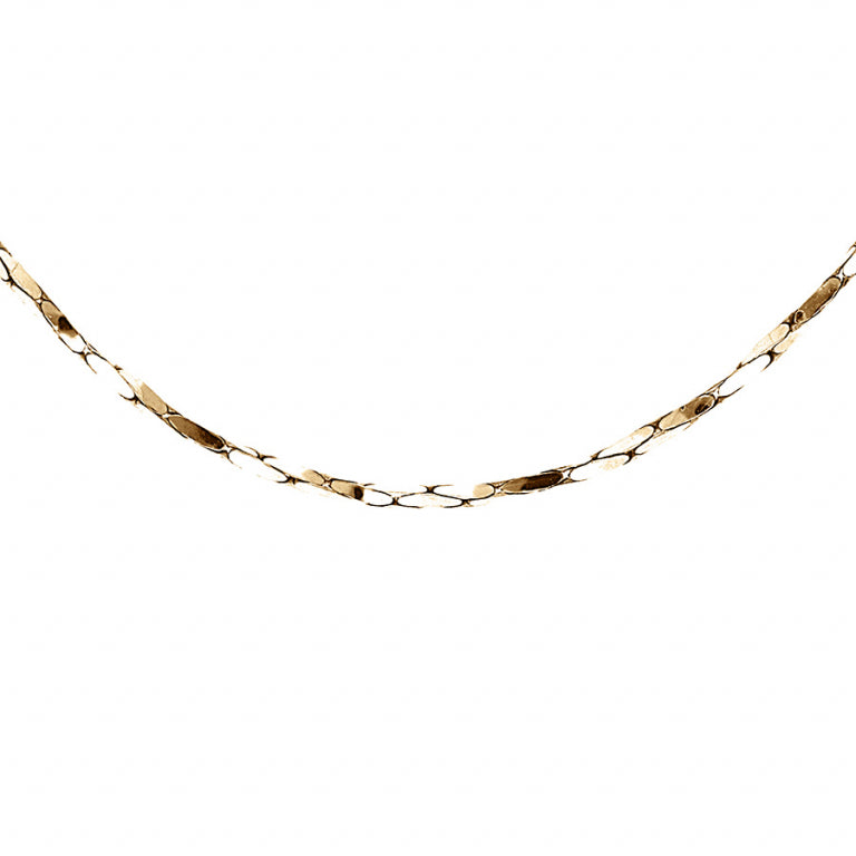 Collier Torsadé Diamanté – Argent Doré à l’Or Fin | Azuline