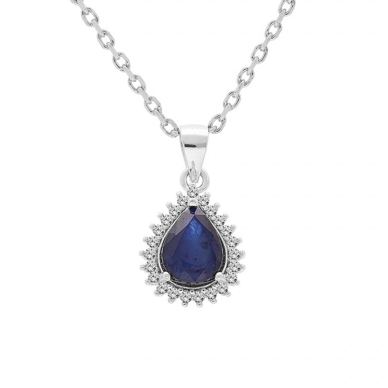 Collana a goccia – Argento | Azuline