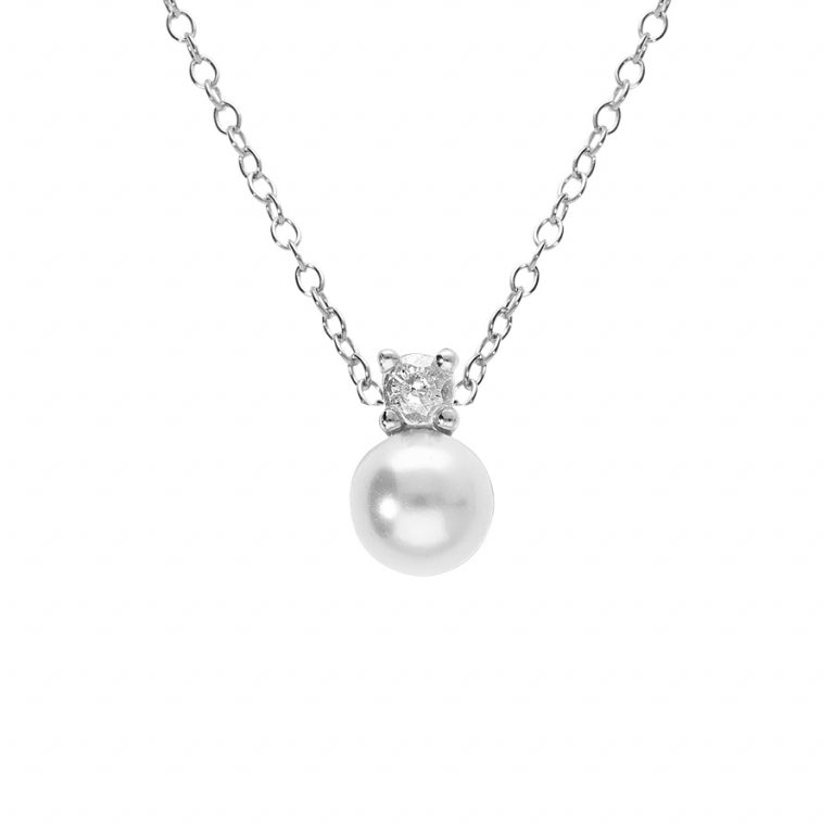 Colier de perle – Argint | Azulin