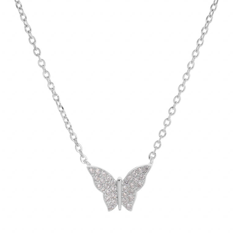 Colier Fluture – Argint | Vedere Azulin 2