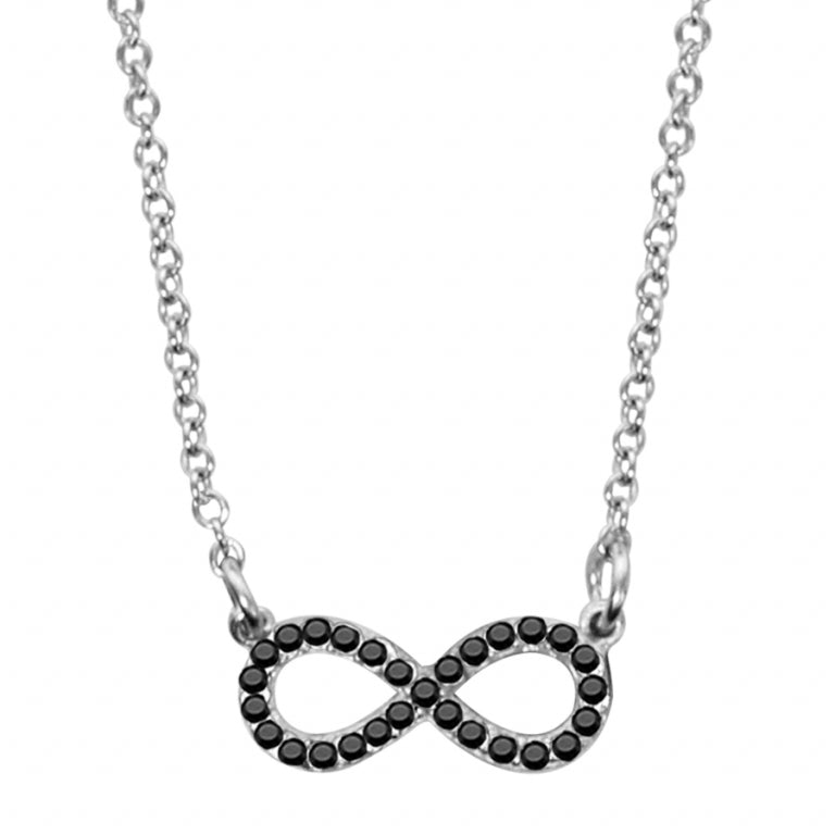 Collier Forme Huit – Argent | Azuline
