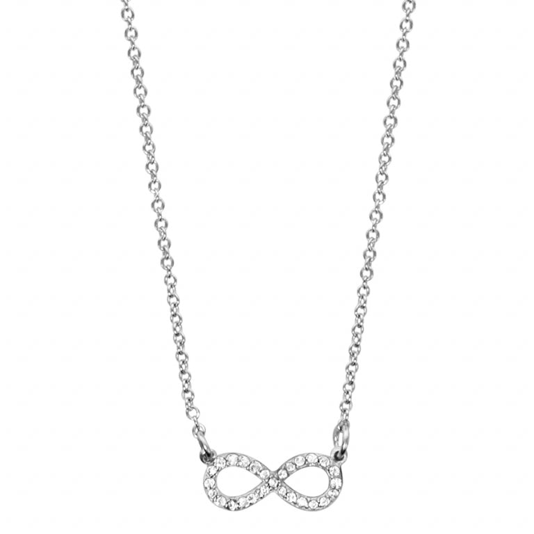 Eight Shape Halsband – Silver | Azulin view 2