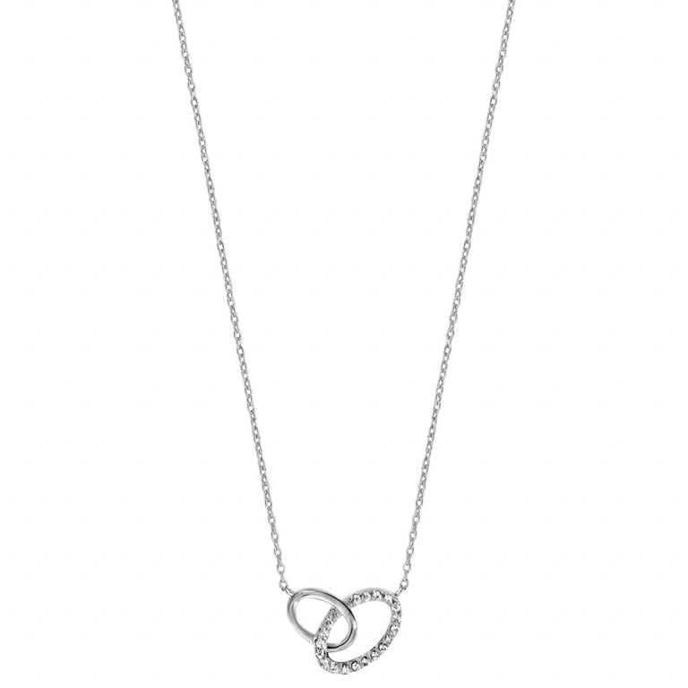 Ovalt halsband – Silver | Azulin view 2