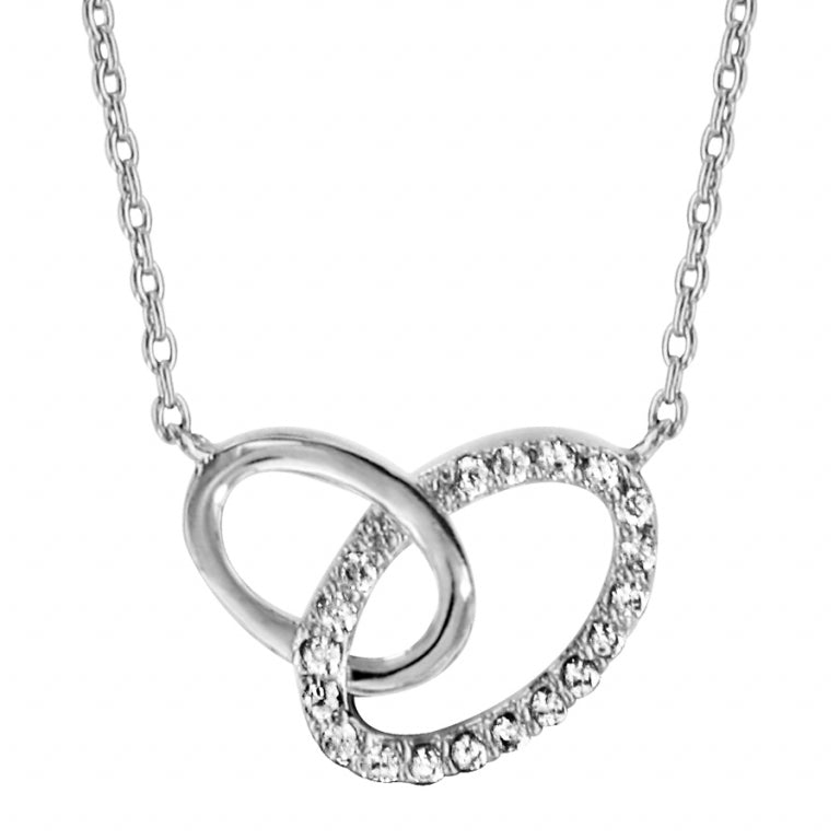 Ovalt halsband – Silver | Azulin