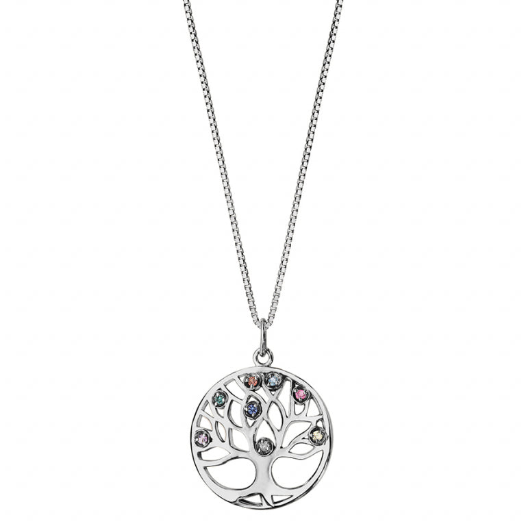 Collana rotonda – Argento | Azuline vista 2