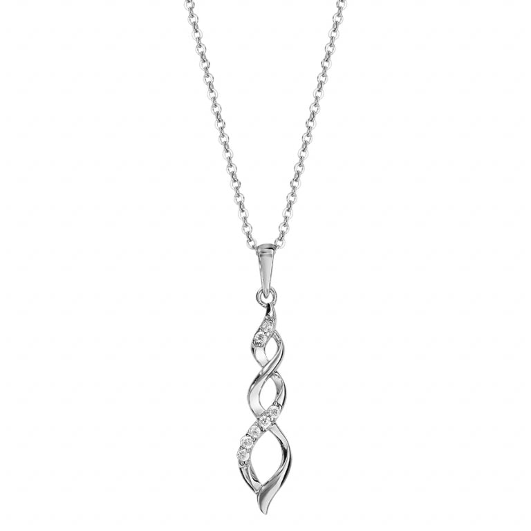 Croisees ketting – zilver | Azulin-weergave 2