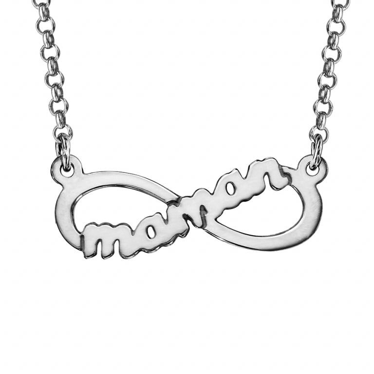 Infinity ketting – zilver | Azulin
