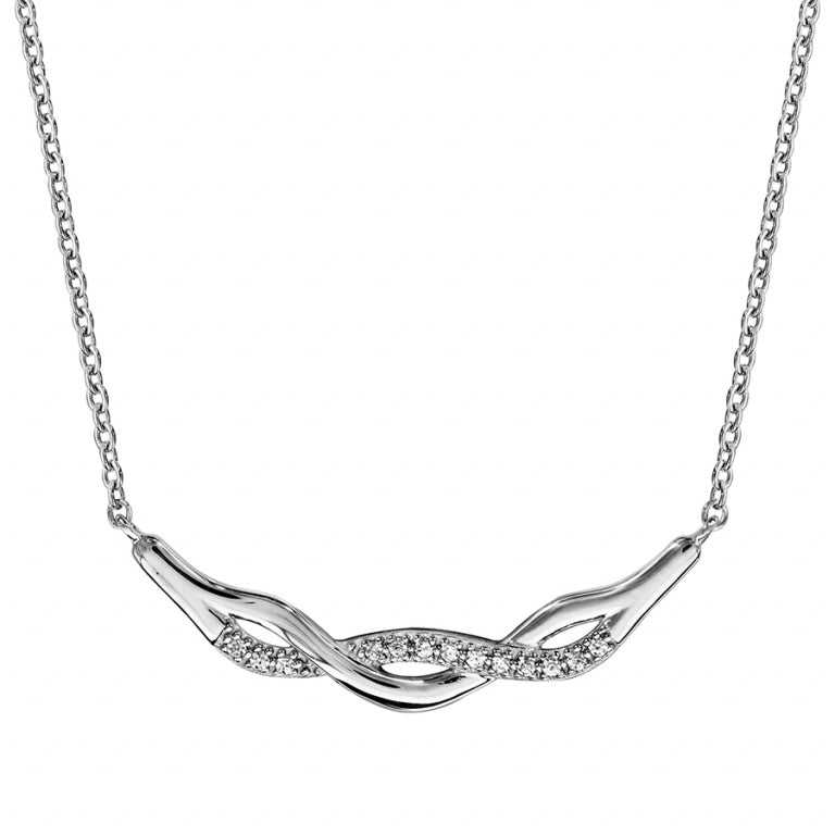Collar Torcido – Plata | Azuline ver 2