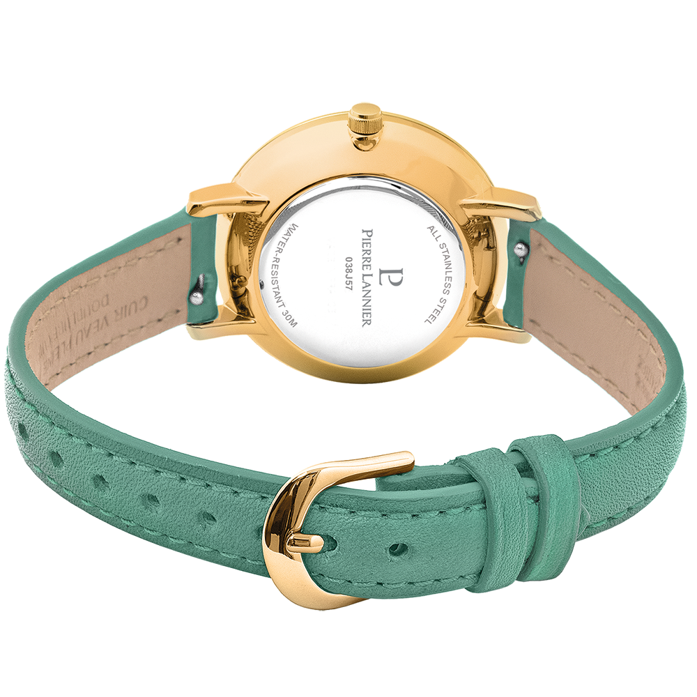Chouquette - Golden Leather - Watch - Pierre Lannier