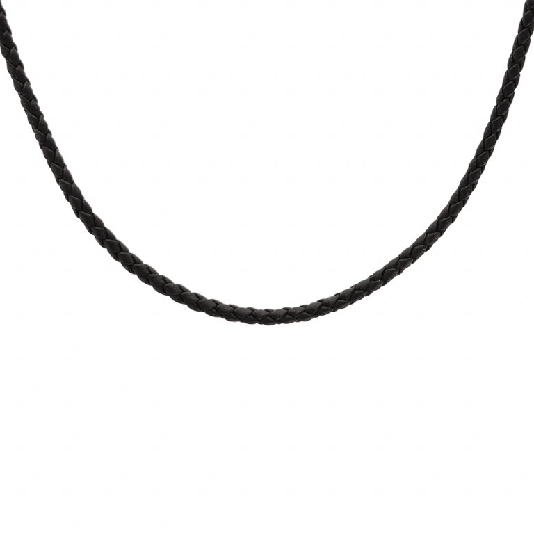Collier Cordon Tressé – Argent | Azuline