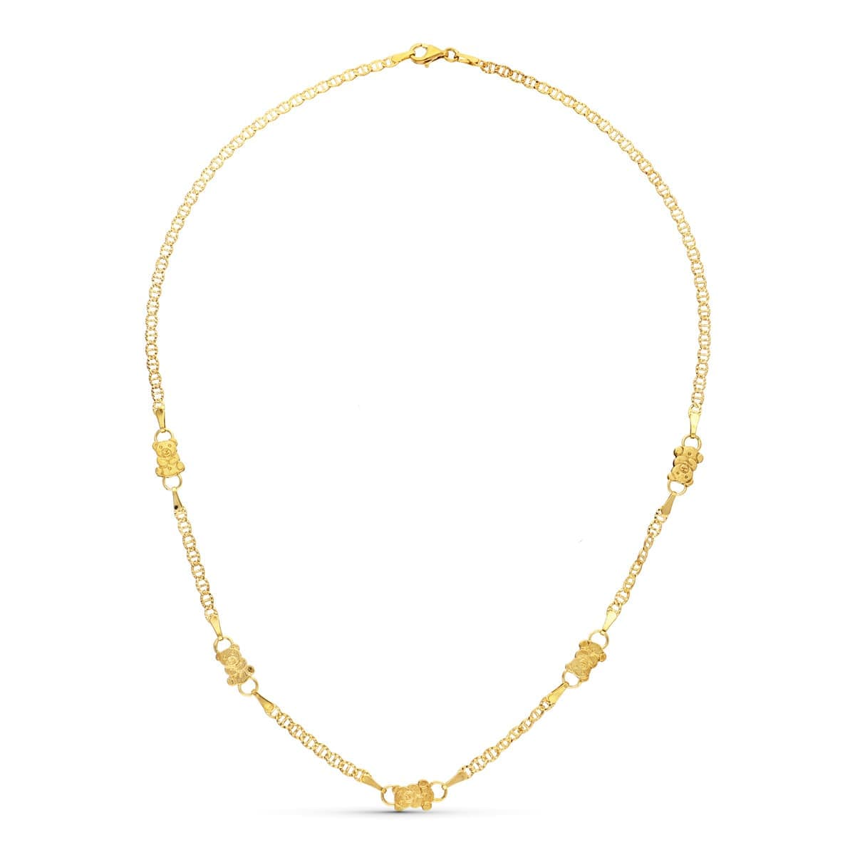 Colier Ursut Aur Galben 18K 6 mm Lungime 45 Cm