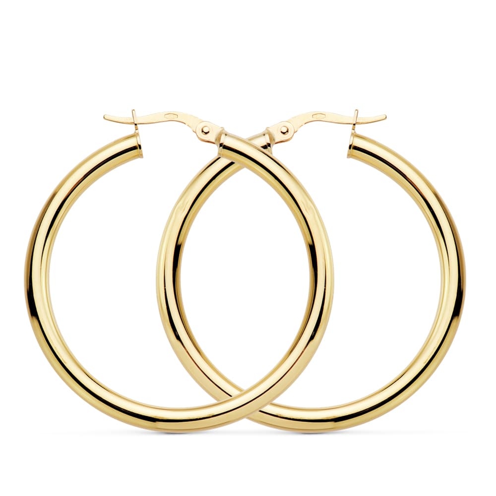 Hule Runde Ringer 18K 35 X 3 mm 345GRS