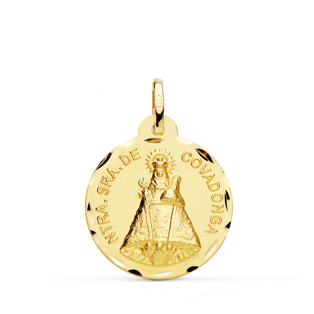 Medaile 18K Virgin Covadonga 22MM