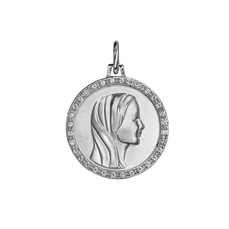 Round Pendant – Silver | Azuline
