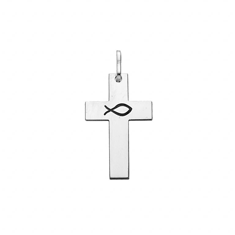 Ciondolo Croce – Argento | Azuline