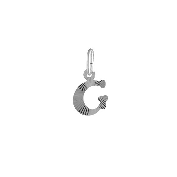 Trågat G-hänge – Silver | Azulin