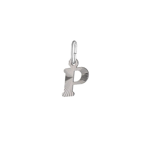 Gestreepte hanger – Zilver | Azulin