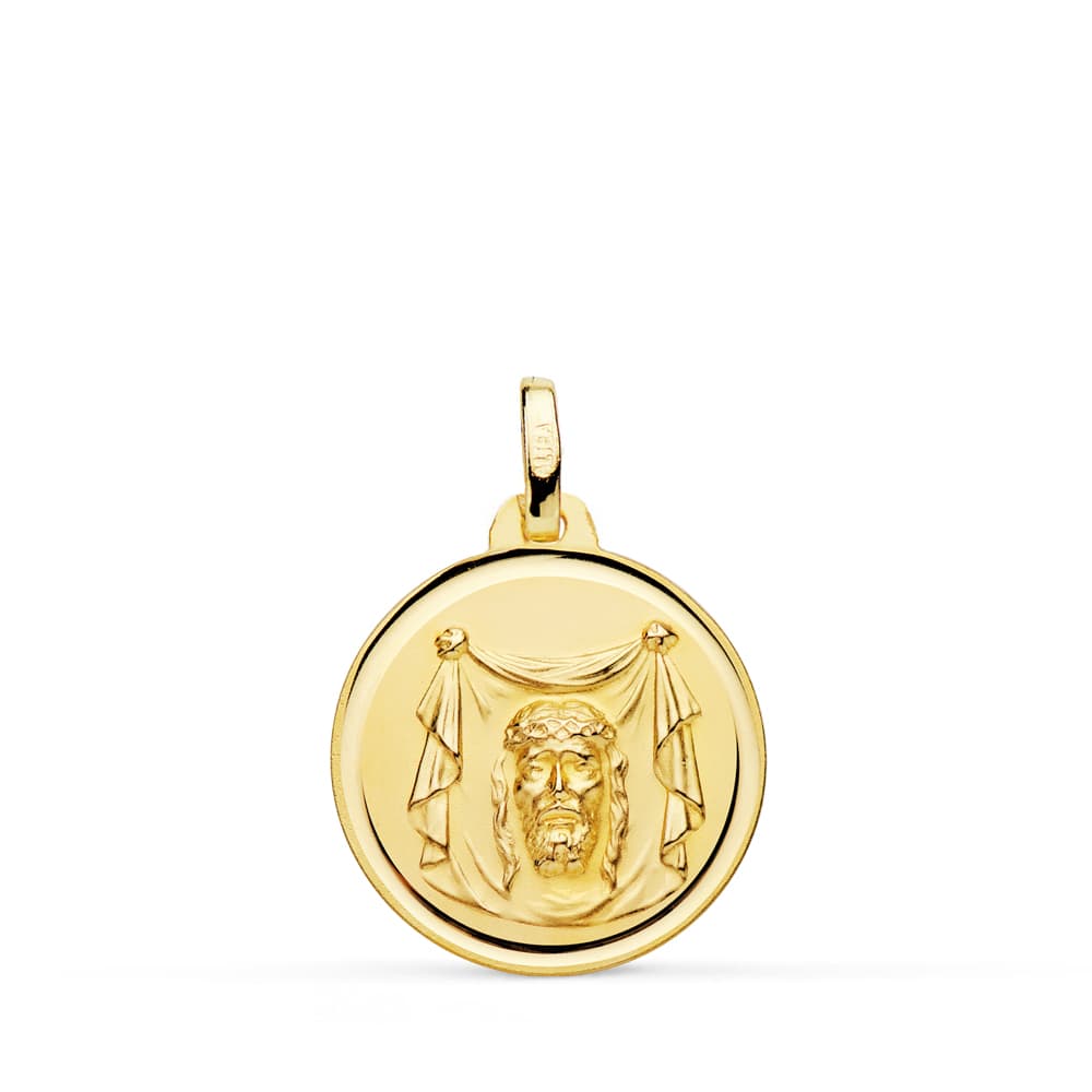 18K Medaille Porträt Christi 18MM