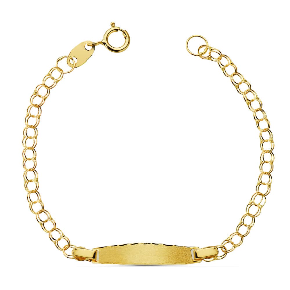 Gourmette Or Jaune Hongrois 18K 11 Cm