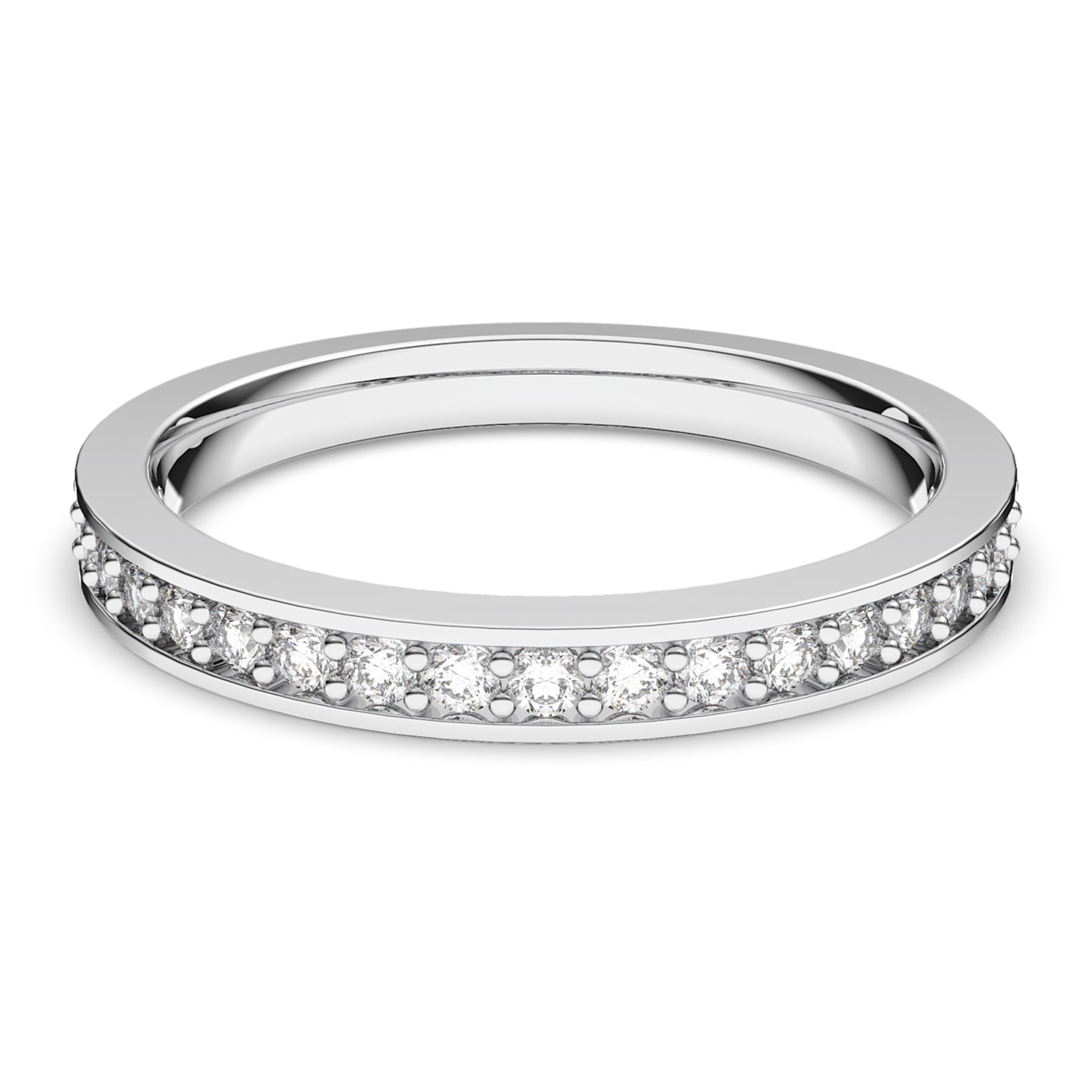 Anillo Matrix Mujer Plata Blanco – Swarovski