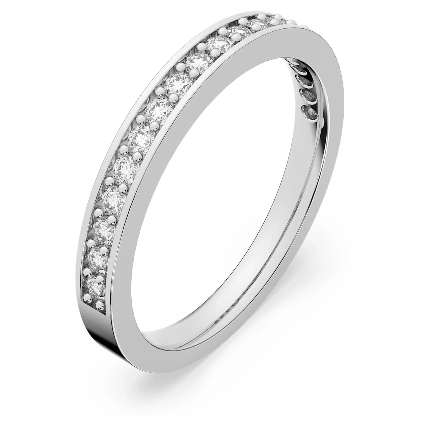 Swarovski Ring - Matrix - Vit & Silver
