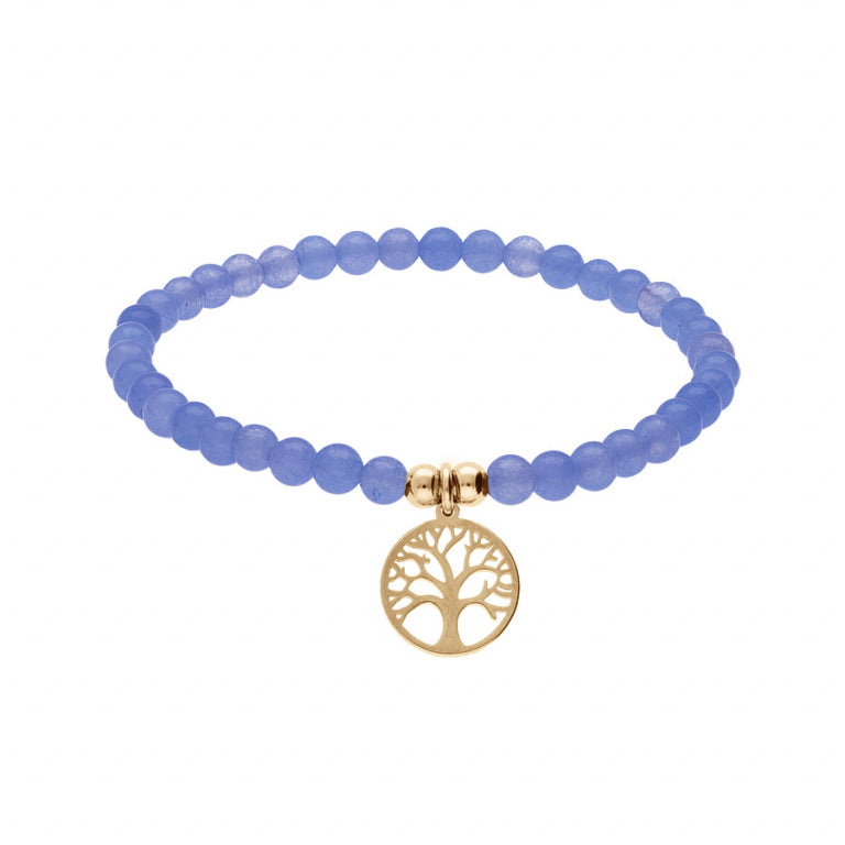 Pulseira Árvore da Vida – Aço Dourado | Azuline