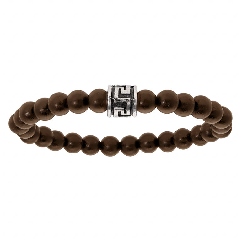 Bracelet Perles – Acier Argenté | Azuline