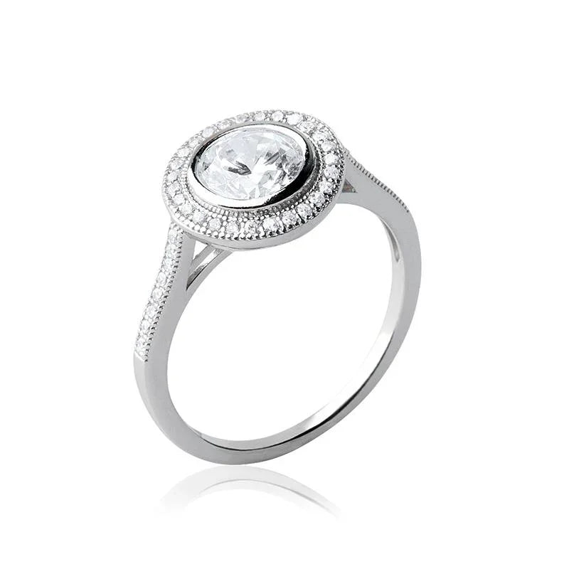 Bague Ovale – Argent | Azuline