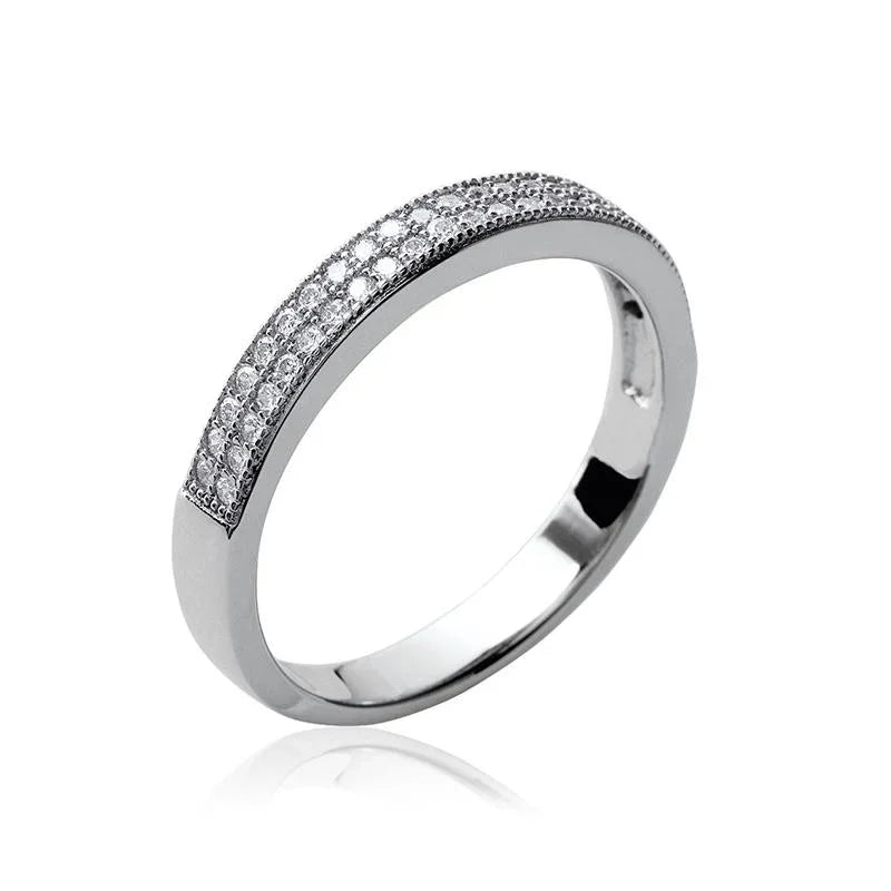 Anillo Doble Línea – Plata | Azuline