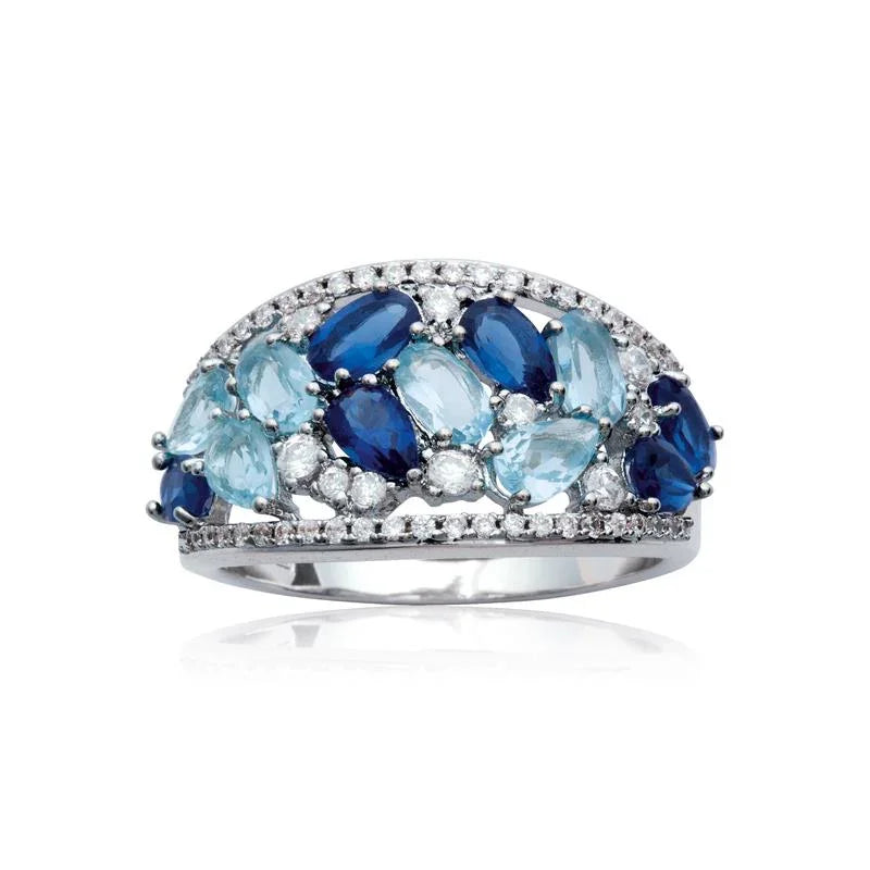 Bague Ovale Argent | Azuline vue 2