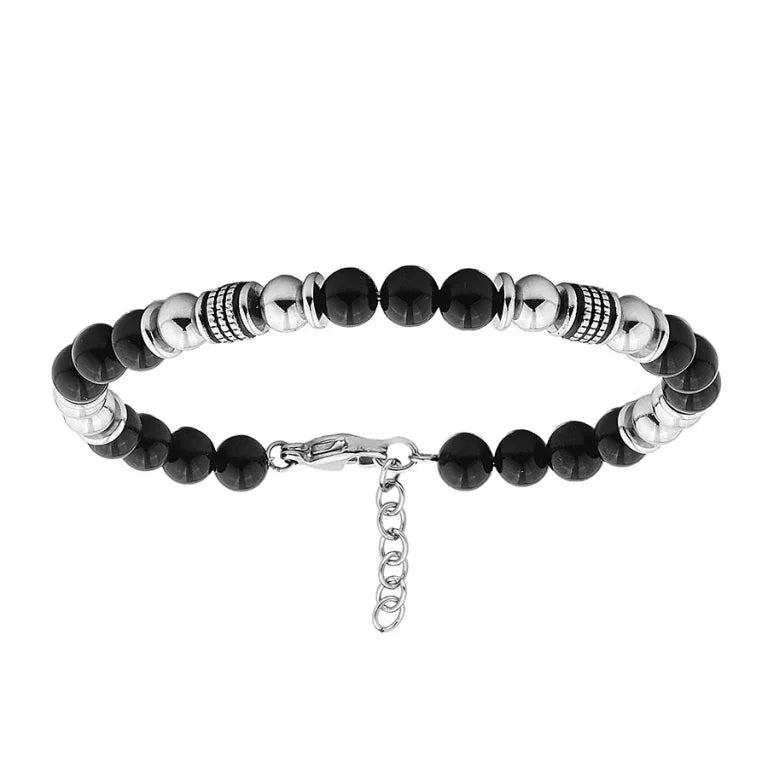 Piedra - Ónix negro - Pulsera