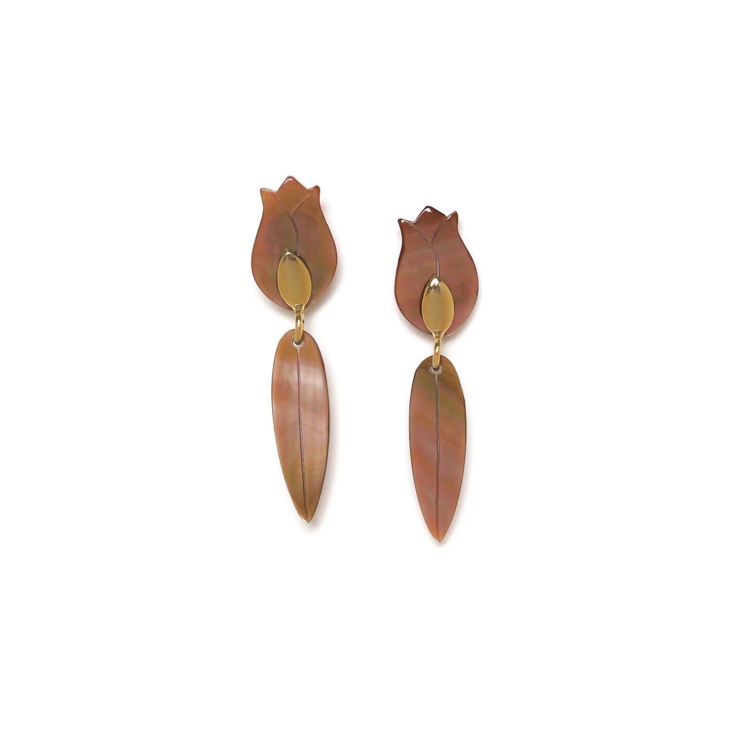 Mon Jardin - Tulipe - Boucles d'oreilles - Nature Bijoux