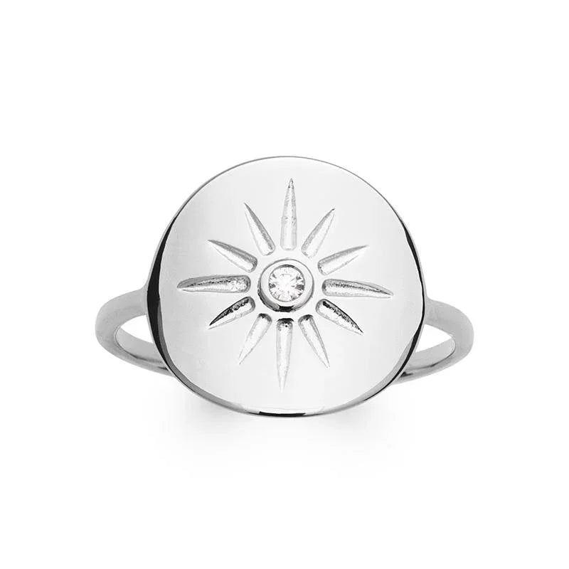 Bague Soleil – Argent | Azuline vue 2