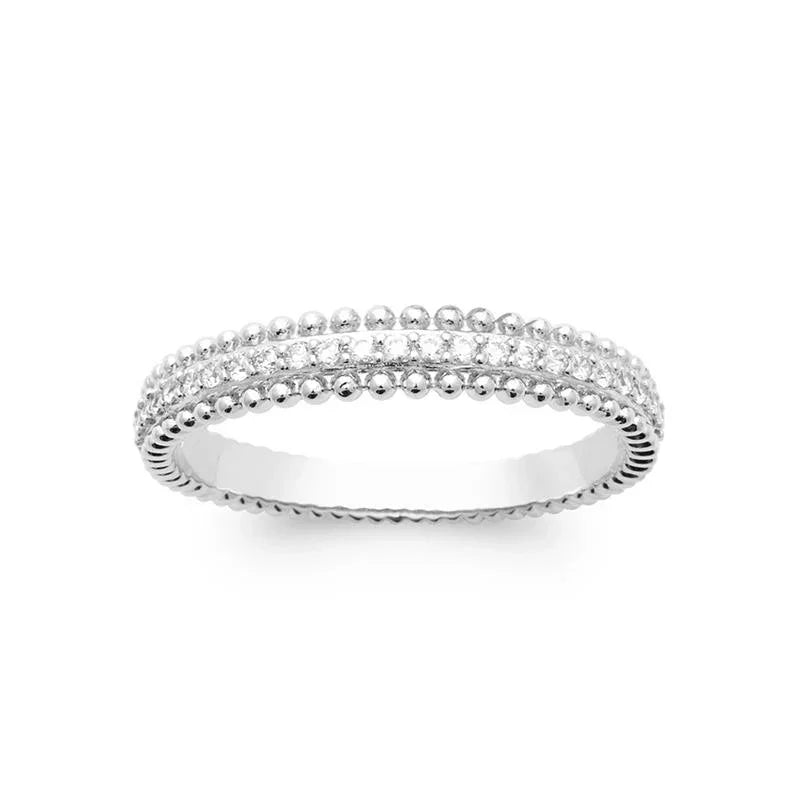 Anillo de Cuentas – Plata | Azuline ver 2