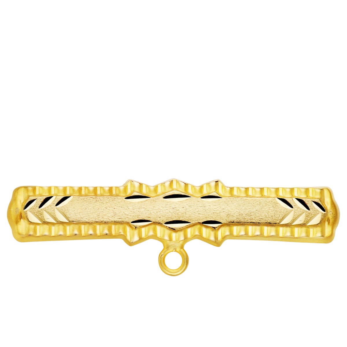 18K gull Diamond Baby Pin 30X5MM