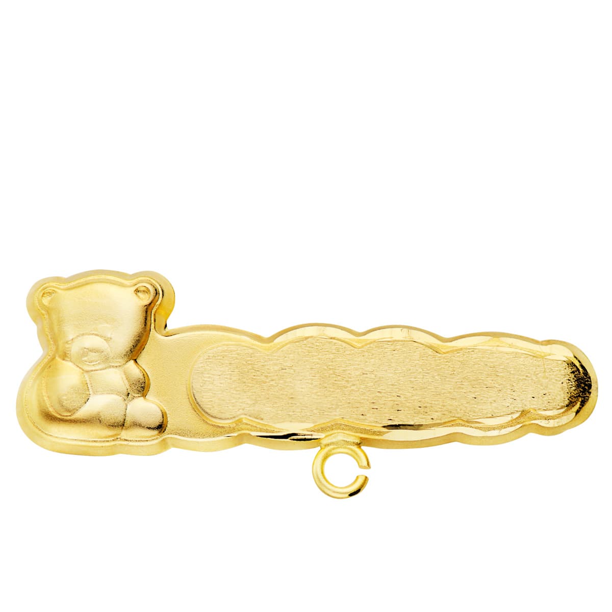 Babybjørnestift 18K guld 27X9MM