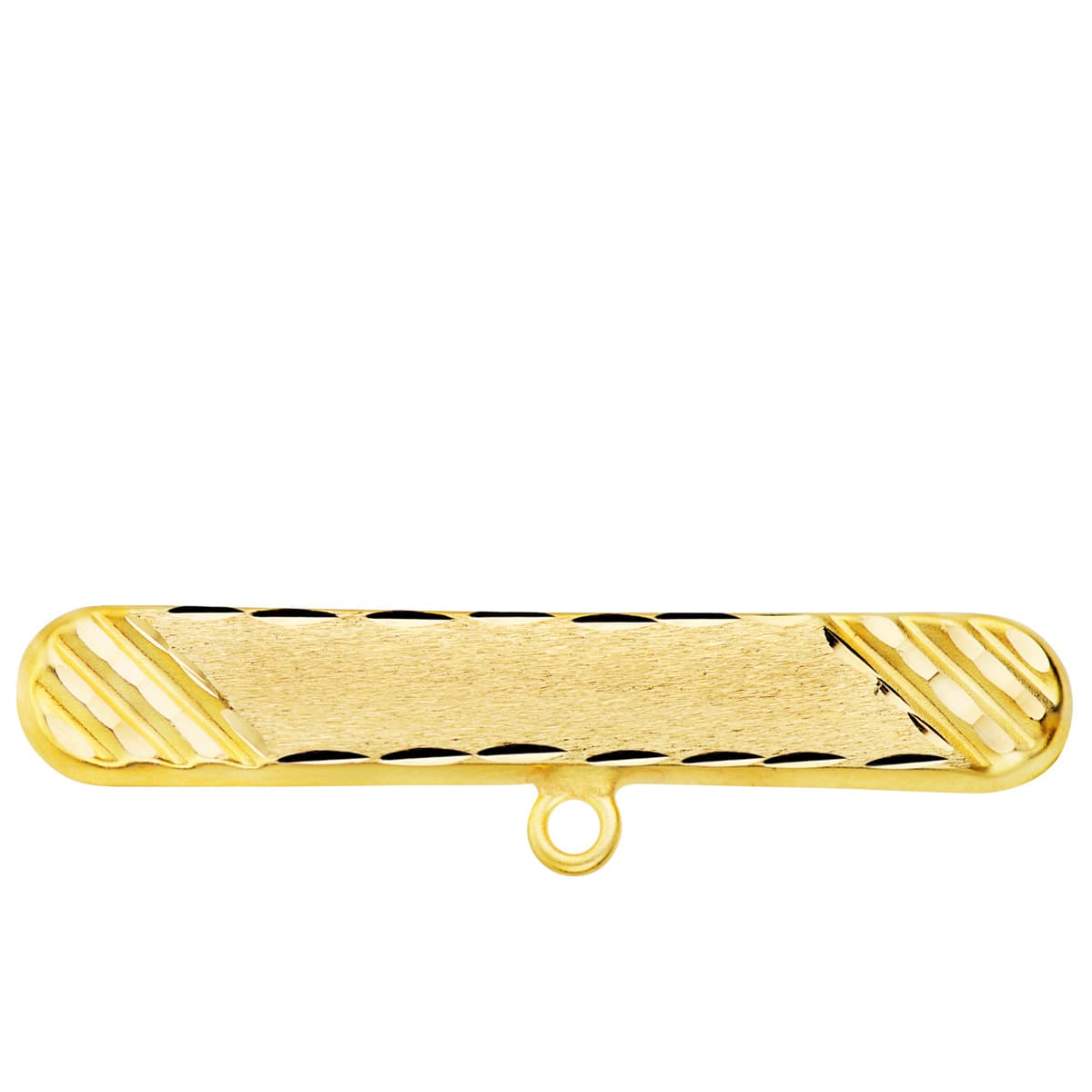 18K gull Diamond Baby Pin 30X5 mm